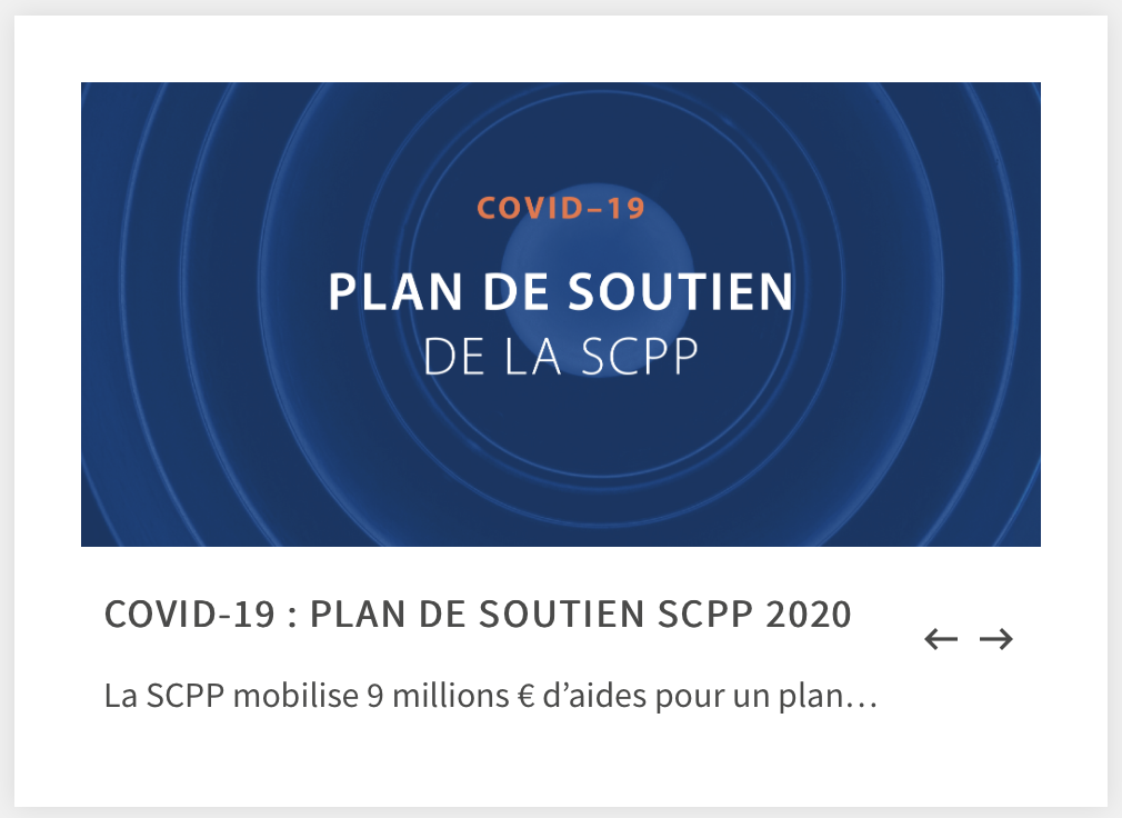 Coronavirus : la SCPP lance un plan de soutien de 9 millions d’euros
